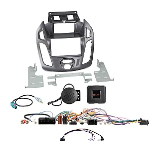 ACV 621114-27-1-3 Ford Transit Connect Pegasus Blue Grey Double Din Car Stereo Fascia Fitting Kit