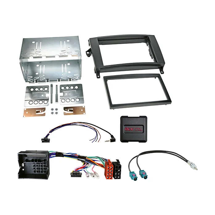 ACV 621190-18-1 Mercedes A, B Class, Sprinter, Vito, Viano Double Din Car Stereo Fascia Fitting Kit