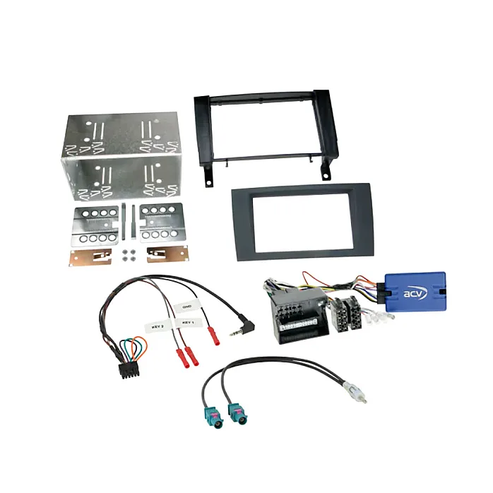 ACV 621190-24-1 / KMB07 - Mercedes SLK R171 2004 - 2011 Double Din Car Stereo Fitting Kit