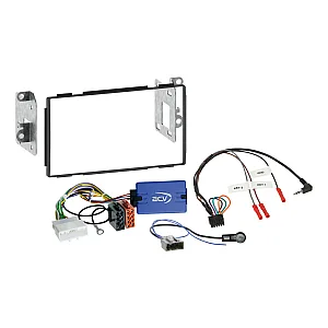 ACV 621210-01-1 Nissan Qashqai 2007-2013 Double Din Car Stereo Fascia, Steering Control Fitting Kit