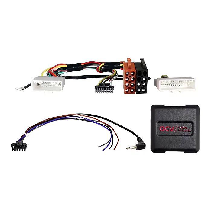 ACV 621210-03-2 Nissan Micra 2011 - 2013 Double Din Car Stereo Fascia, Steering Control Fitting Kit