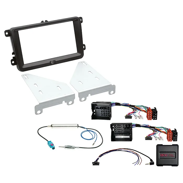 ACV 621320-30-3 Volkswagen Combined 40 Pin/52 Pin Models Double Din Car Stereo Fitting Kit