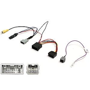 InCarTec 27-259 Retain a Camera on Honda With Original 2VN3 Nav Head Units (7 and 8 Pin Grey)