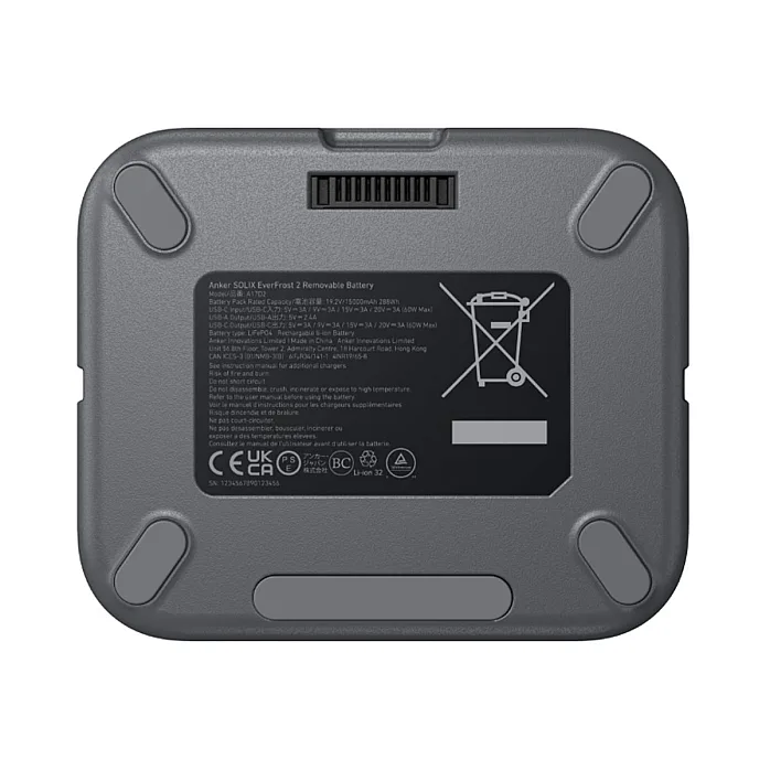 Anker Solix EverFrost 2 - A17D2011 Removable Battery for 40L & 58L Powered Cooler 288Wh
