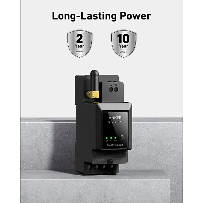 Anker Solix Smart Meter Compatible with Solarbank 2 Series