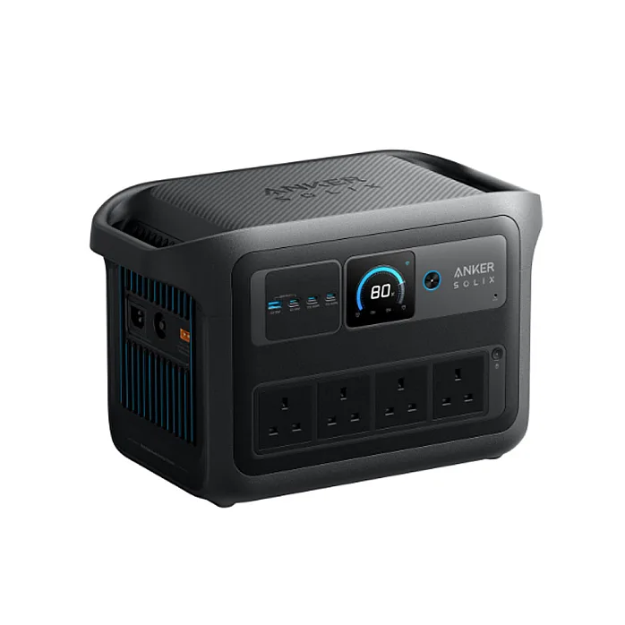 Anker SOLIX C1000 Gen 2 Portable Battery Power Station 1024Wh With PS200 Bifacial Portable Solar 200W