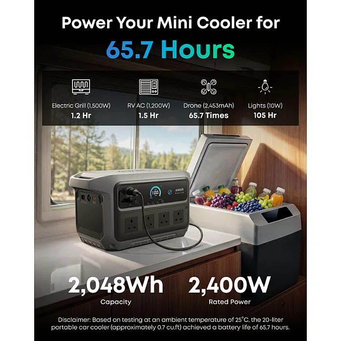 Anker SOLIX C2000 Gen 2 Portable Battery Power Station 2048Wh
