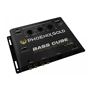 Phoenix Gold BASS CUBE 2-0 Digital Bass Restoration Parametric Bass Equalization Constant Usable Bass Enhancement Controller