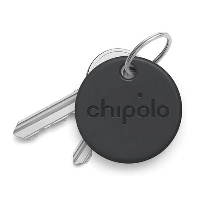 Chipolo POP Black Wireless Phone App Based Tracker Works With Apple or Google's Find My Device Network