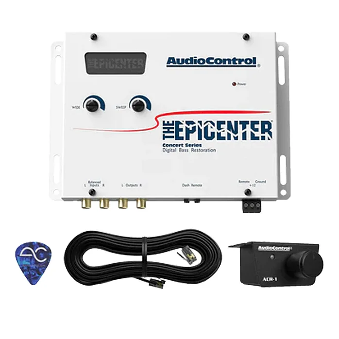 AudioControl The Epicenter Black Concert Series Digital Bass Restoration Processor