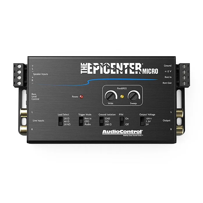 AudioControl Epicenter Micro Car Audio Bass Restoration Processor & Line Output Converter
