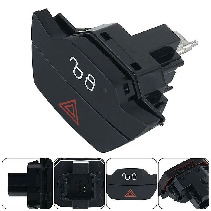 InCarTec FORD-F1519127 Ford OEM Lock And Hazard Switch Assembly