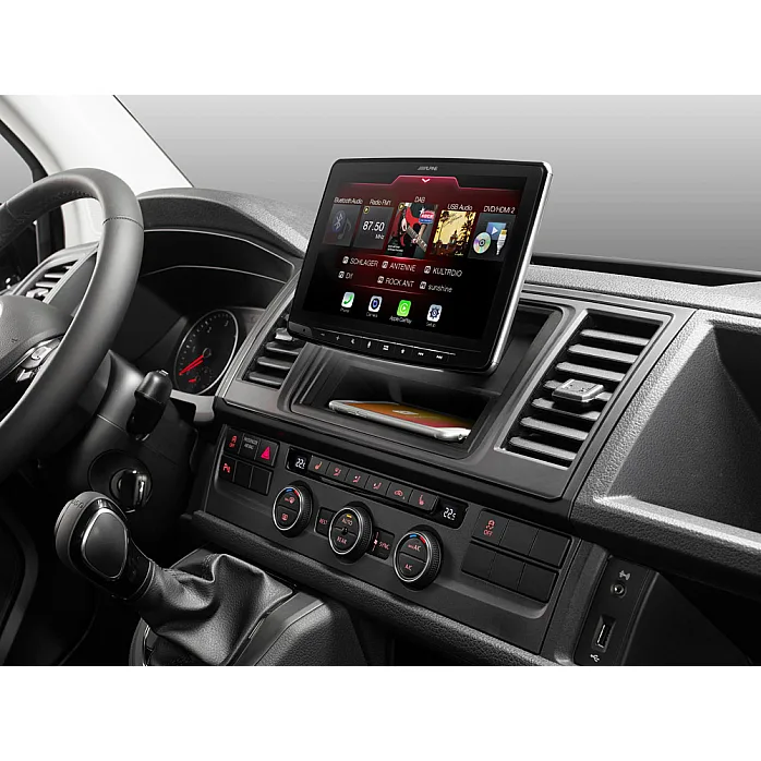 Alpine KCE-3QI In-Car Wireless Charging Console