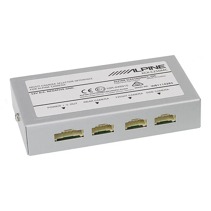 Alpine KCX-C250MC Multi Camera Selector Interface for Alpine Camera