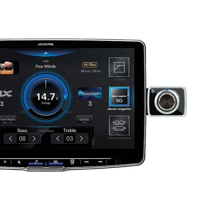 Alpine RUE-BK01 Wireless Volume Controller For iLX-F115D / iLX-F905D