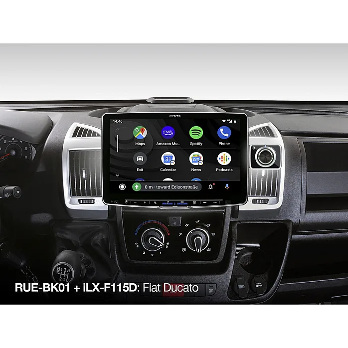 Alpine RUE-BK01 Wireless Volume Controller For iLX-F115D / iLX-F905D