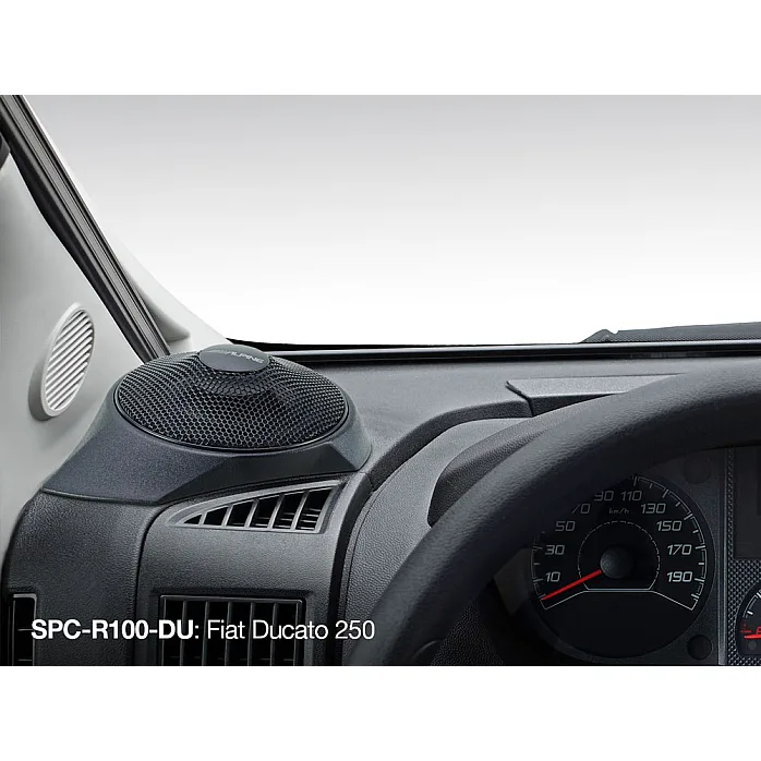 Alpine SPC-R100DU 12 cm Radial On-Dash Speakers for Fiat Ducato 3