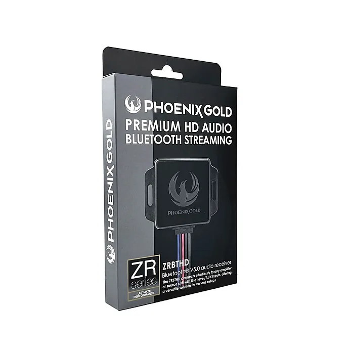 Phoenix Gold ZRBTHD Premium Bluetooth V5.0 Audio Receiver