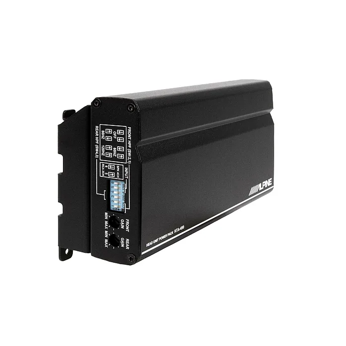 Alpine KTA-450 4-channel Car Amplifier Peak Power Ratings 4 x 100W @ 2 Ohms