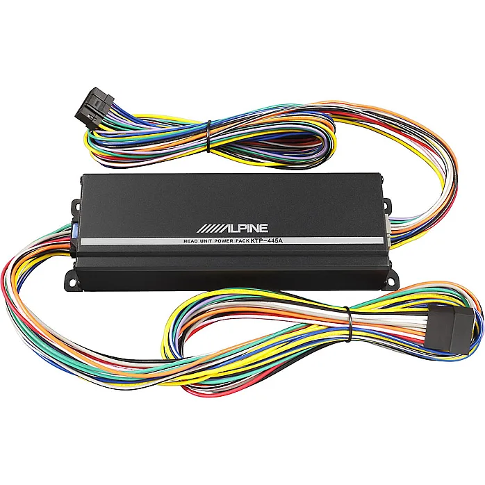 Alpine KTP-445A Compact Head Unit 4 Channel Amplifier