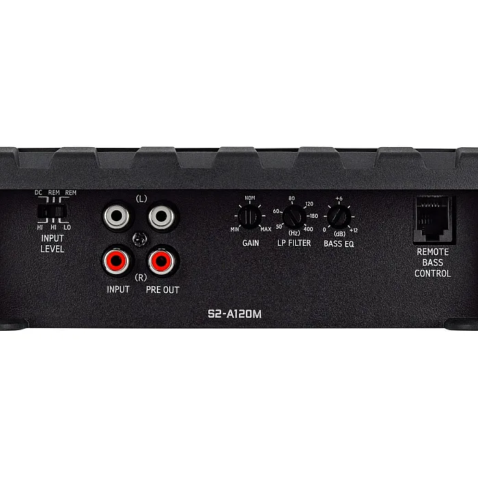 Alpine S2-A120M S Series 1200W RMS Mono Channel Class D Car Amplifier