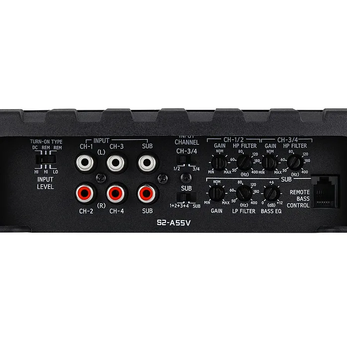 Alpine S2-A55V S-Series Class D High Resolution 5 Channel Car Audio Amplifier