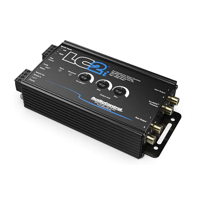AudioControl LC2i 2 Channel RCA Line Out High to Low Converter with Accubass
