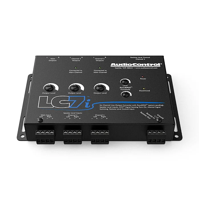 AudioControl LC7i 6 Channel Line Output Converter Audio Control With AccuBass OEM Interation