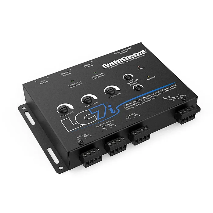 AudioControl LC7i 6 Channel Line Output Converter Audio Control With AccuBass OEM Interation