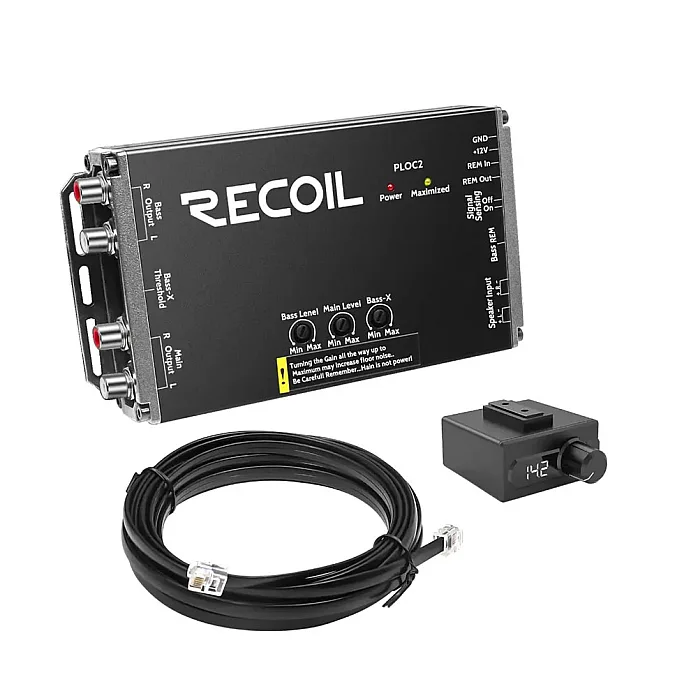 Recoil PLOC2 -  2 Channel Line Output Converters With Bass Boost