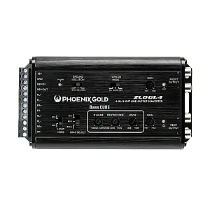 Phoenix Gold ZLOC4.4 Car Audio System 4 Channel Output Converter