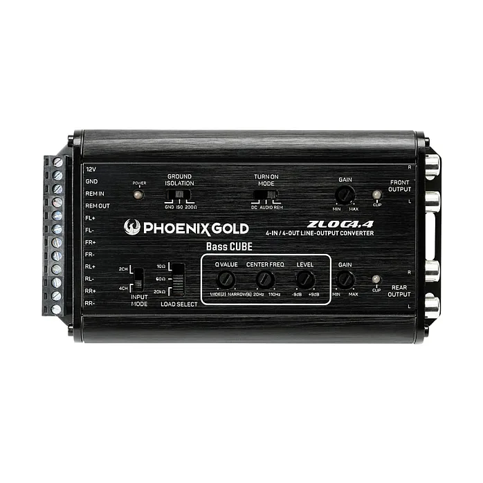 Phoenix Gold ZLOC4.4 Car Audio System 4 Channel Output Converter