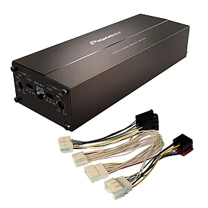 Dacia Handsfree Lead For ISO Cable Pioneer 4 Channel Class D Bridgeable Amplifier Upgrade Kit