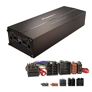 Ford SOT Handsfree Mute ISO Adaptor Cable Harness Pioneer 4 Channel Class D Bridgeable Amplifier Upgrade Kit
