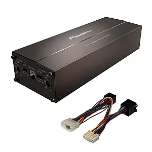 Suzuki ISO Mute SOT Cable Pioneer 4 Channel Class D Bridgeable Amplifier Upgrade Kit