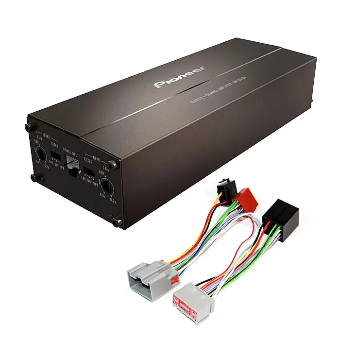 Volvo C30, C70, S40, V50 Pioneer 4 Channel Class D Bridgeable Amplifier Upgrade Kit