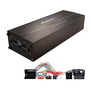 BMW 1,3, 5, 6, 7 Series X1, X3, X6, Z4 Pioneer 4 Channel Class D Bridgeable Amplifier Upgrade Kit