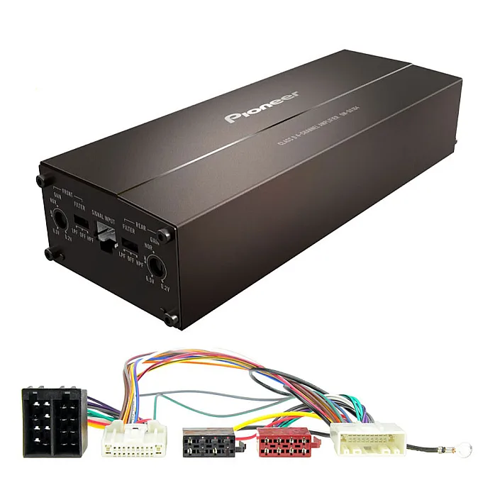 Pioneer 4 Channel Class D Bridgeable Amplifier Upgrade Kit For Nissan