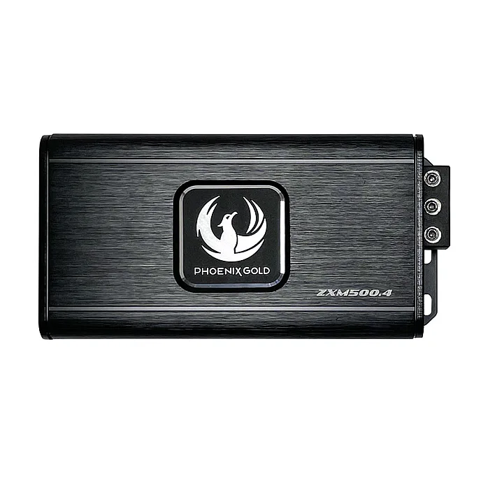 Phoenix Gold ZXMPGM1 Cadillac, Chevrolet and Opel/Vauxhall Power Up Kit with Class-D 4 Channel Mini Amplifier