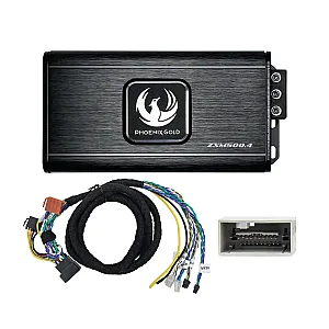 Phoenix Gold ZXMPH1 Honda Power Up Kit with Class-D 4 Channel Mini Amplifier