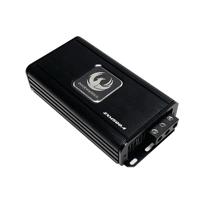 Phoenix Gold ZXMPM1 Mazda Power Up Kit with Class-D 4 Channel Mini Amplifier