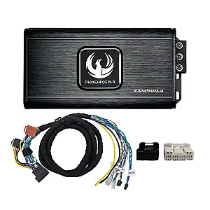 Phoenix Gold ZXMPT2 Toyota Power Up Kit with Class-D 4 Channel Mini Amplifier