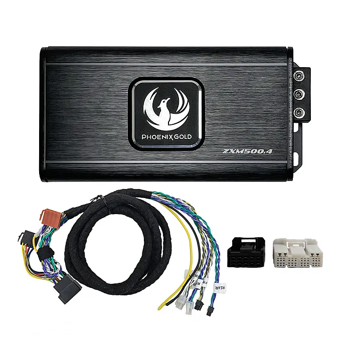 Phoenix Gold ZXMPT2 Toyota Power Up Kit with Class-D 4 Channel Mini Amplifier