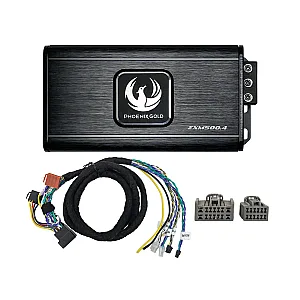 Phoenix Gold ZXMPV3 Volvo Power Up Kit with Class-D 4 Channel Mini Amplifier