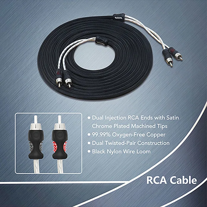 Recoil PCK0 Premium 0 AWG OFC Complete Wiring Kits