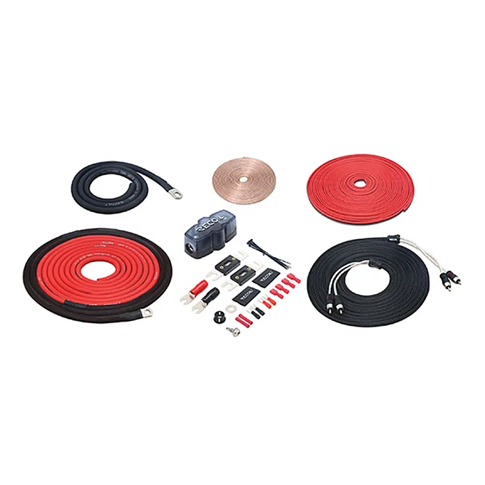 Recoil PCK0 Premium 0 AWG OFC Complete Wiring Kits