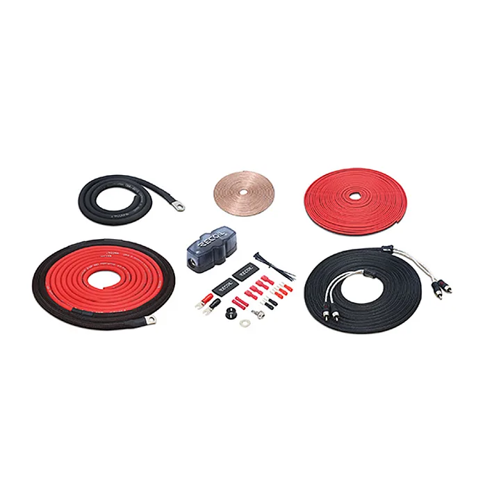 Recoil PCK8 Premium 8 AWG 17ft (5.5M) OFC Complete Wiring Kits