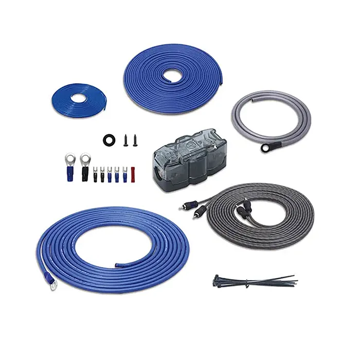 Recoil  RCK4 - 4 AWG 2 Channel Complete Amplifier installation Kit