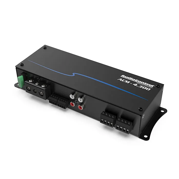 AudioControl ACM-4.300 Mini 4 Channel Car Micro Amplifier 50 Watts RMS x 4