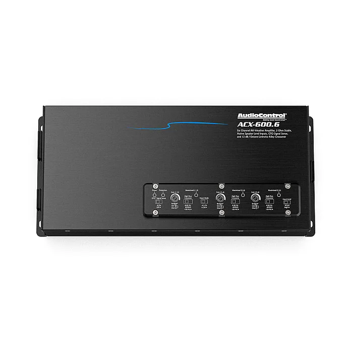 AudioControl ACX-600.6 All Weather 6 Channel IPX6 Marine Amplifier